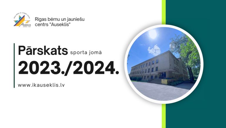 2023./2024.mācību gada pārskats sporta jomā