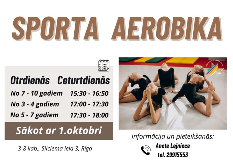 Sporta aerobikas pulciņš