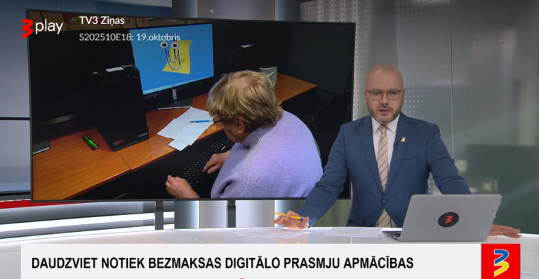 Sabiedrības digitālo prasmju attīstība