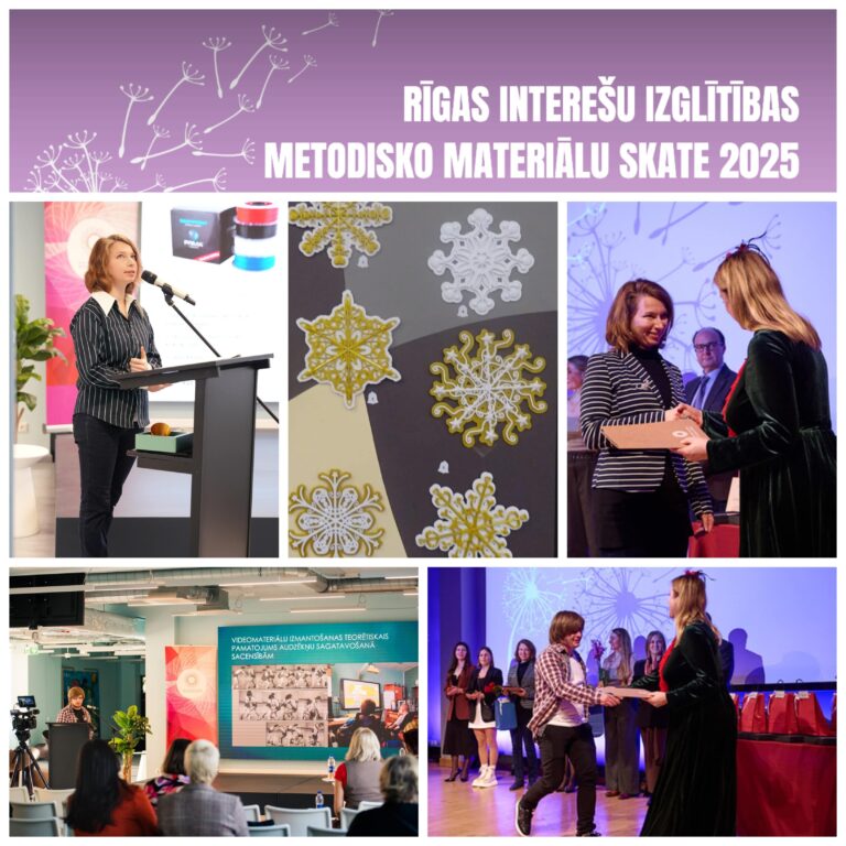 Metodisko materiālu skatē – Atzinība