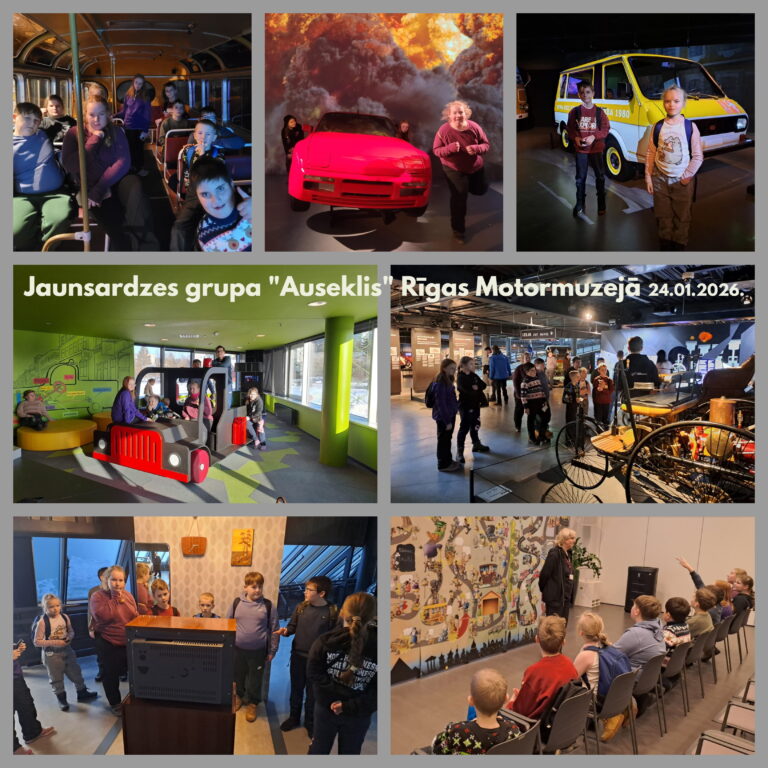 Jaunsardzes grupas “Auseklis” Motormuzeja apmeklējums