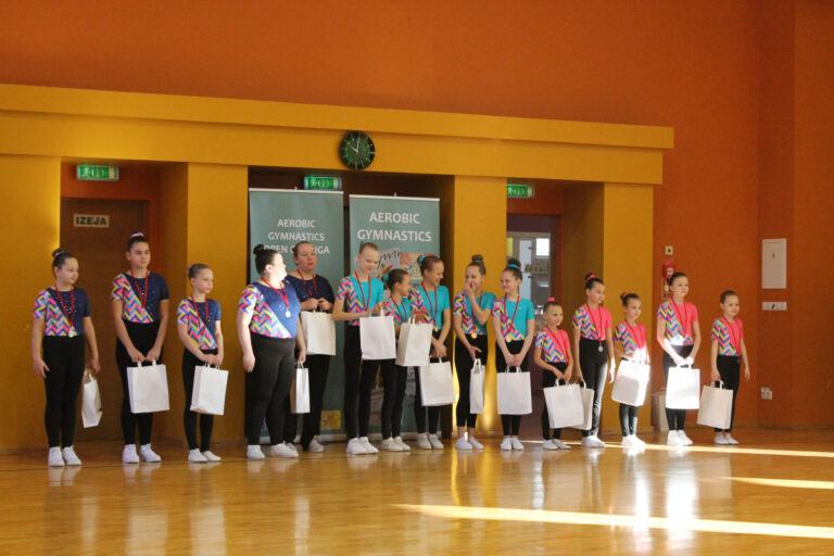 Bērnu un jauniešu sporta aerobikas sacensības “Ziemas kauss 2026”