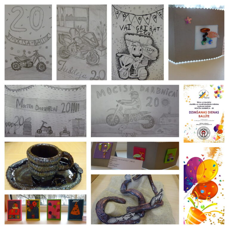 Sveicam ar panākumiem “Mocīša darbnīca 20” konkursā!