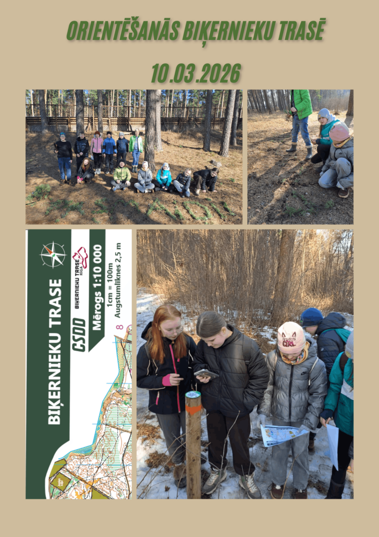 “Jaunsardzes grupas “Auseklis” piedzīvojumi martā