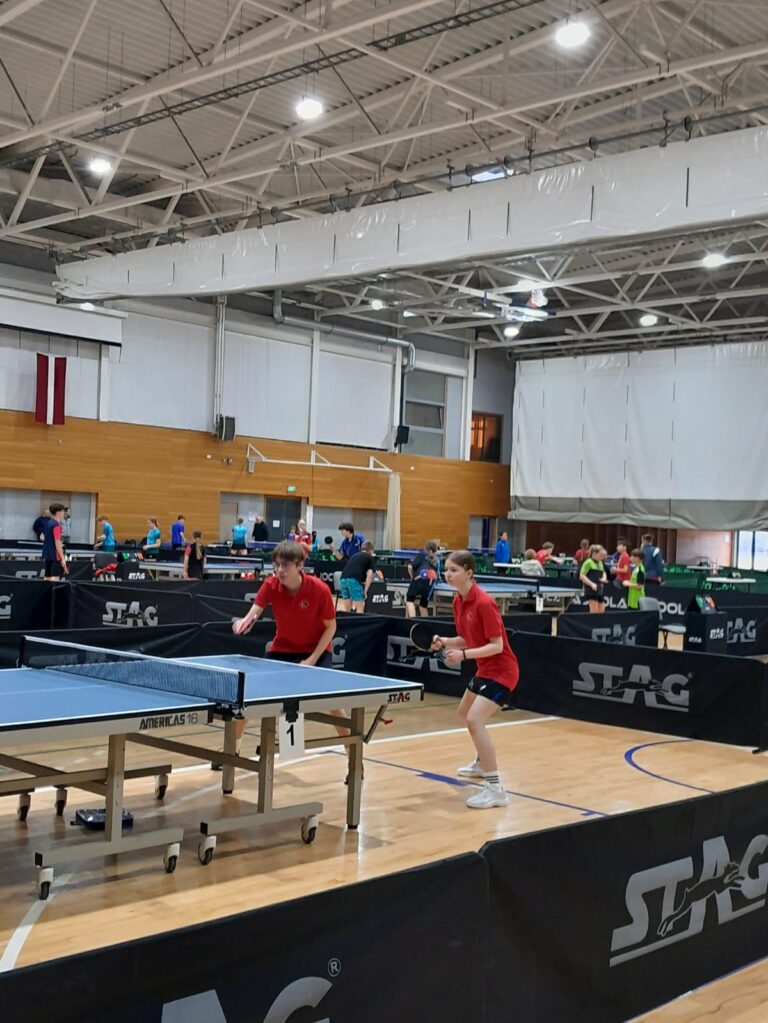 RBJC “Auseklis” galda tenisa pulciņa dalība LR 2026.gada jaunatnes meistarsacīkstēs “B” grupā (2011.g.dz. un jaunāki)