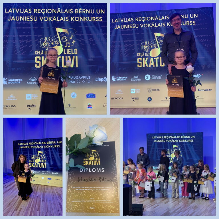 Sveicam jauno mākslinieci!