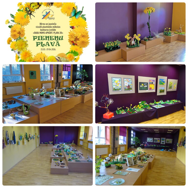 Nāc un sajūti Pieneņu pļavas stāstu konkursa izstādē “Daba mums apkārt. Pļava 20”